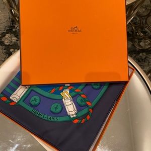 Hermès Carre Silk Twill Scarf